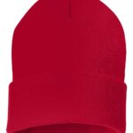 12" Solid Cuffed Beanie