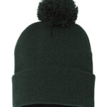 Pom-Pom Cuffed Beanie