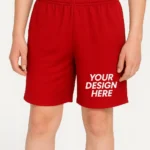 Custom Youth Athletic Shorts with Pockets – Print On Demand