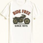 Ride Free Vintage Graphic Tee – custom t-shirt apparel by Laichi